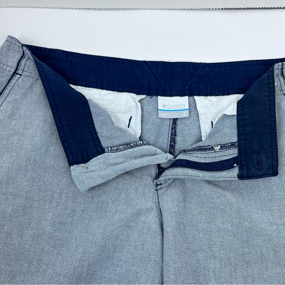 Columbia Women's PFG 100% Cotton Solar Fade Shorts FL4525 Size 12, Lightweight - Picture 8 of 12
